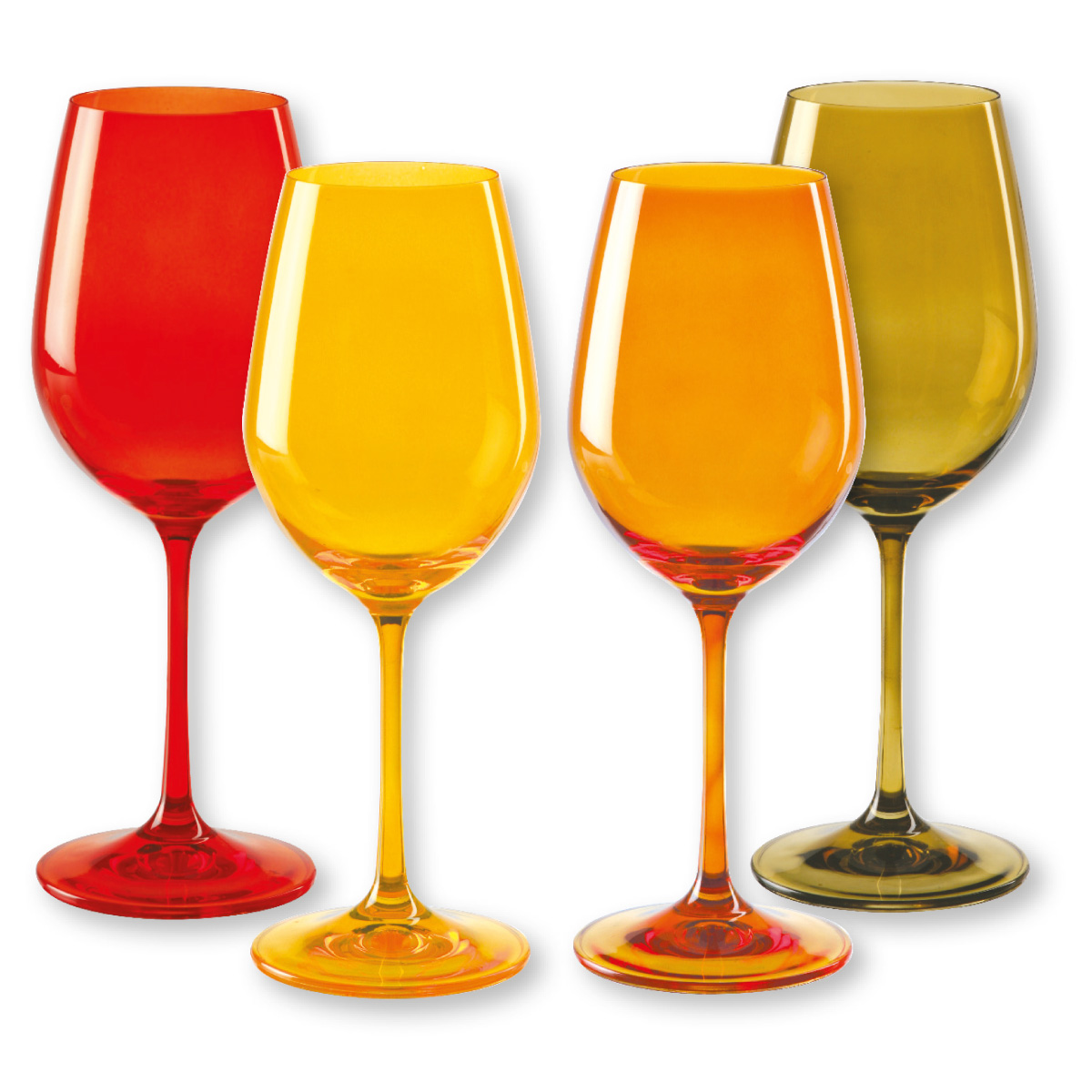 Verres vin fond coloré Clasf