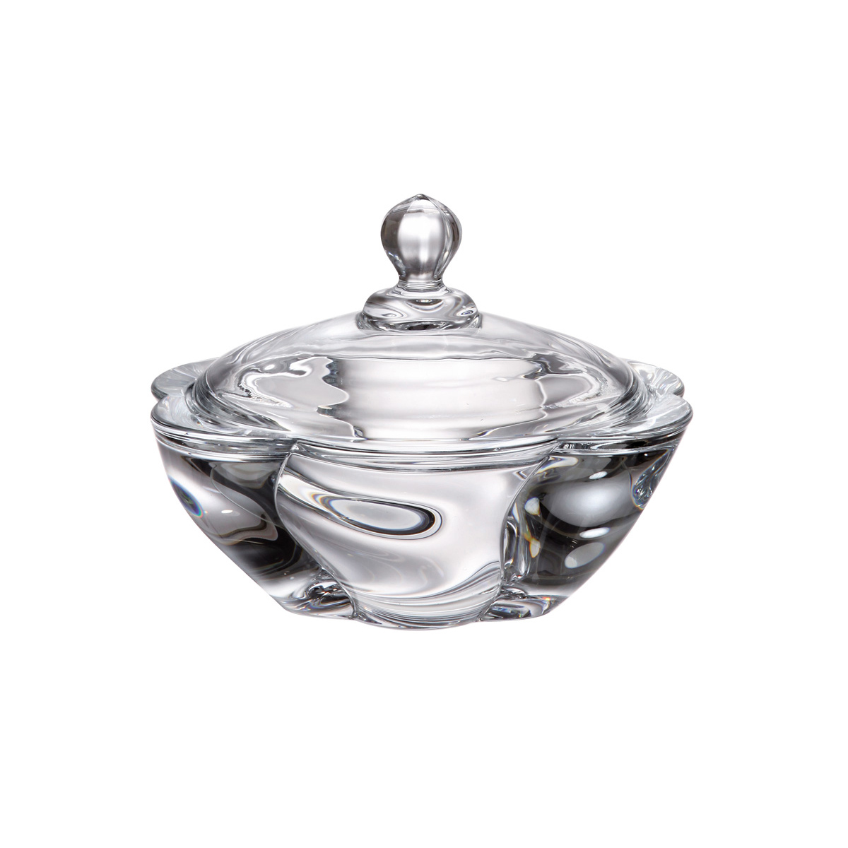Bonbonnière en verre 19,5cm - Bonbonnières design - Bruno Evrard