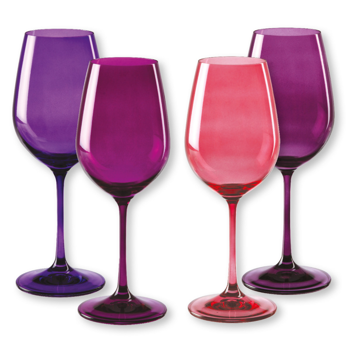 verre a vin en couleur