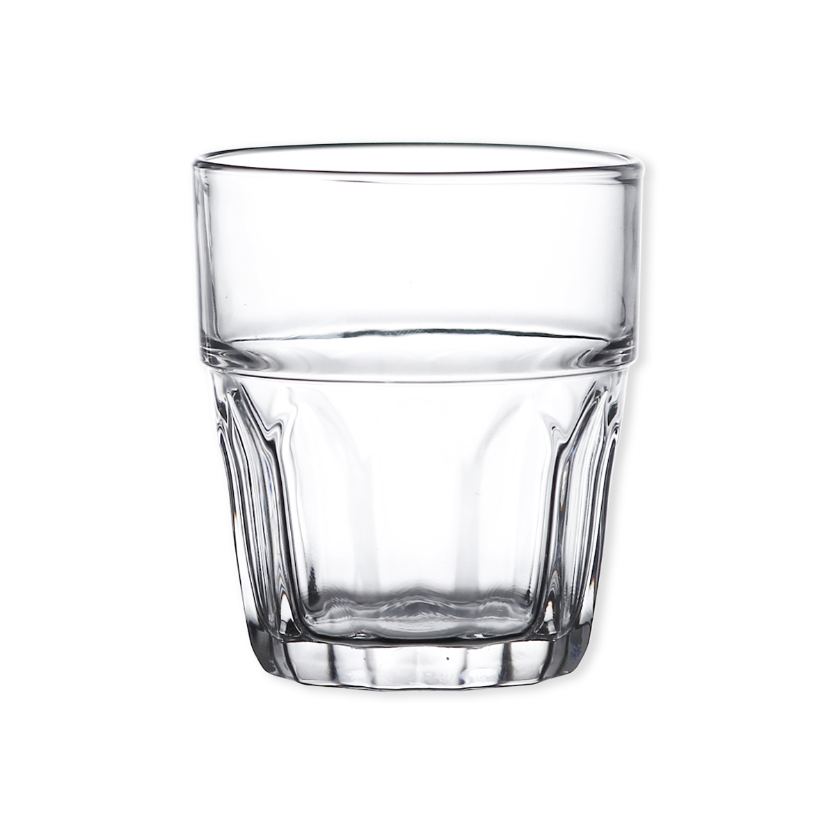 Gobelets empilables en verre - Verres de cantine - 26cl - Bruno Evrard