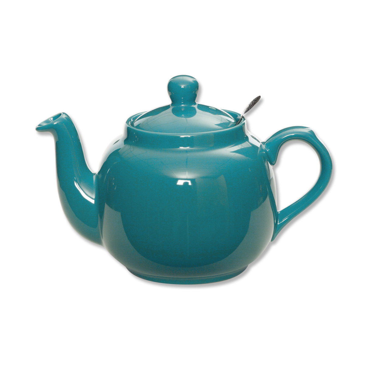 Théière bleue en faïence 1,5L - Design anglais - Bruno Evrard