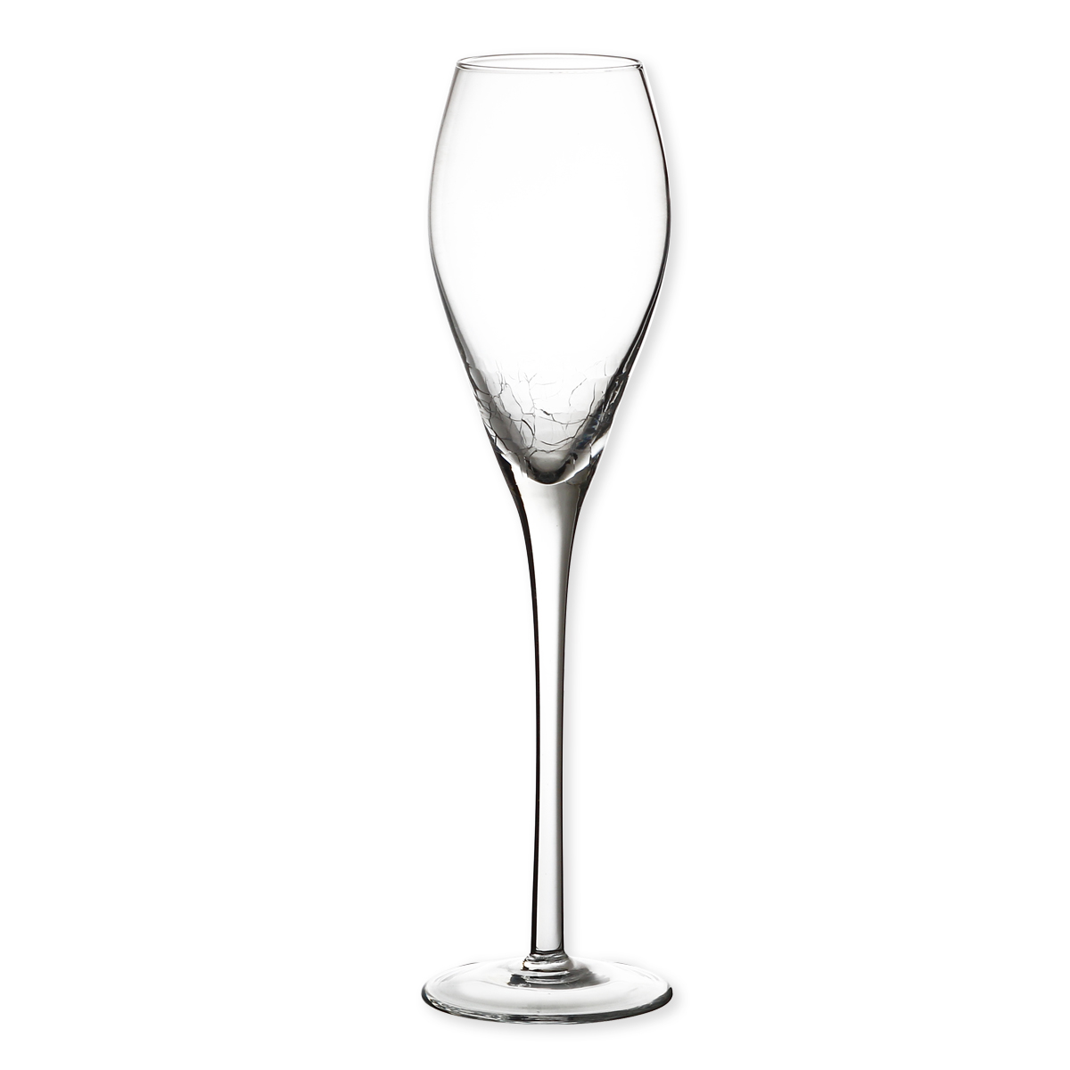 Flûte à Champagne Verre Soufflé Design Contemporain Bruno Evrard