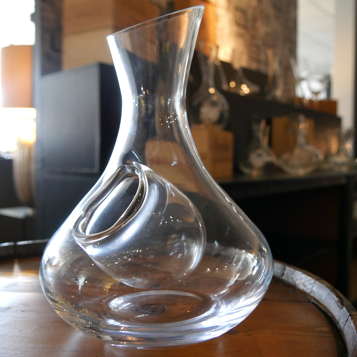 Carafe à vin avec réserve de glace 1 5L AVALLON Bruno Evrard Carafe à vin avec réserve de glace 1 5L AVALLON Bruno Evrard
