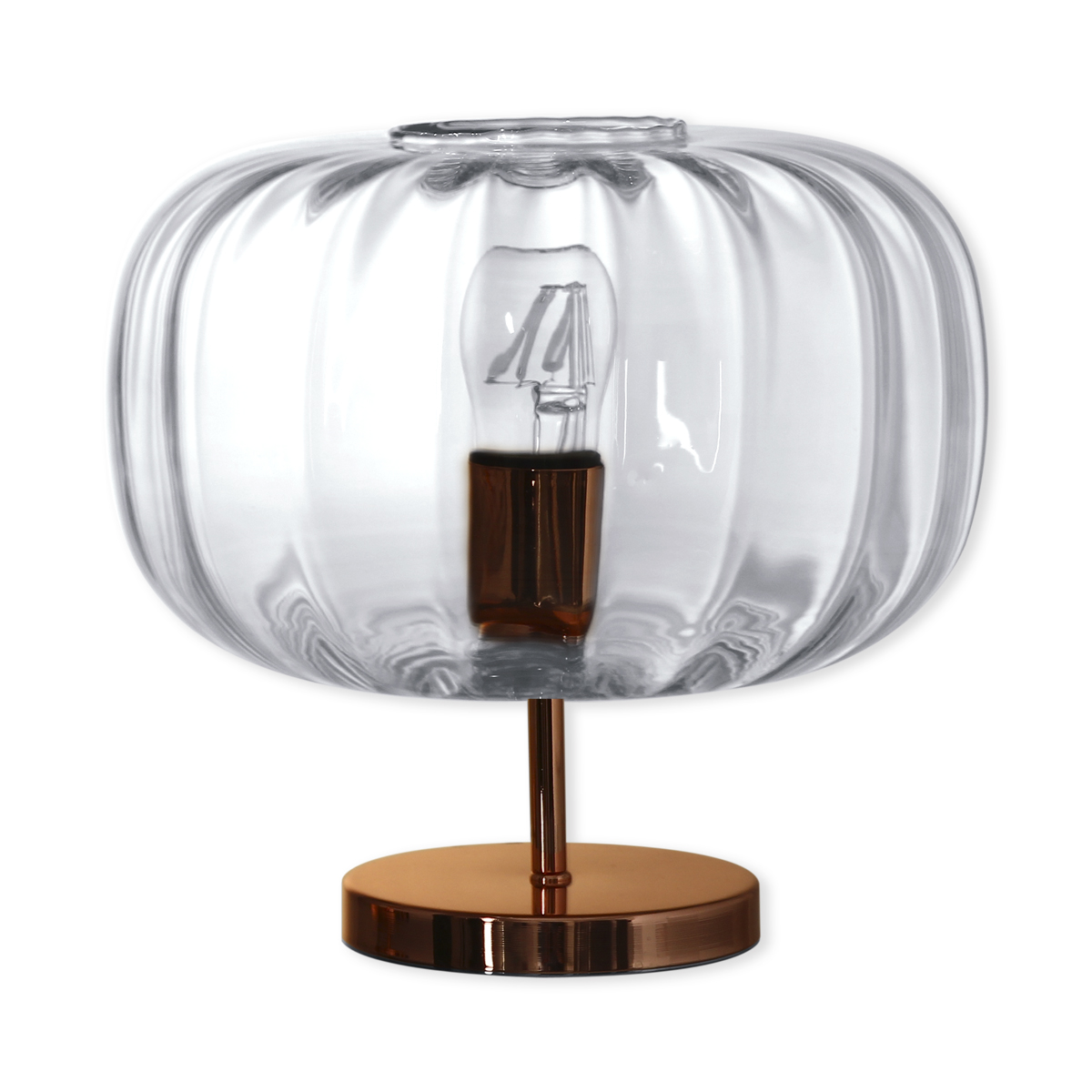 Transparent Pied Lampe Sur Verre 30cm En Gqsupvmlz USVzMp