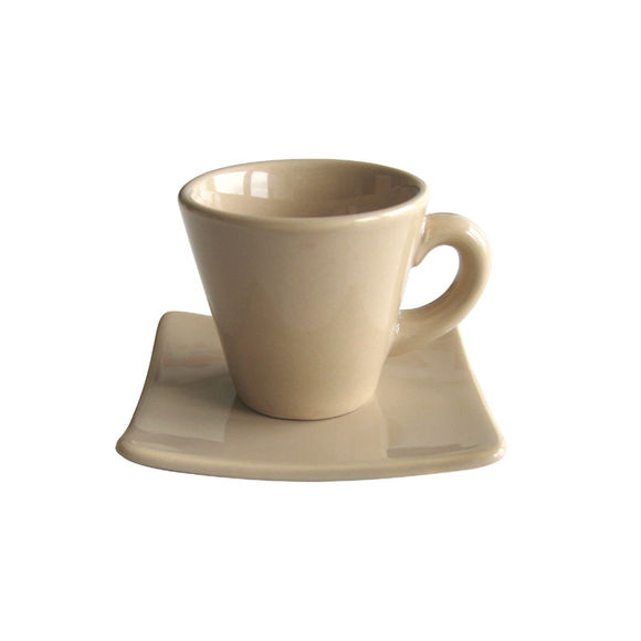 Tasse à expresso ficelle en céramique 8cl