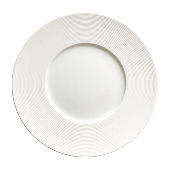 Assiette plate en porcelaine 27cm
