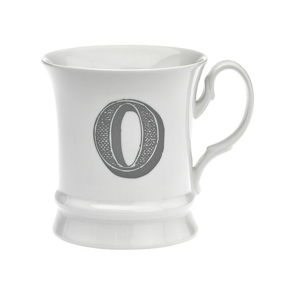 Mug en porcelaine 30cl - Lettre O