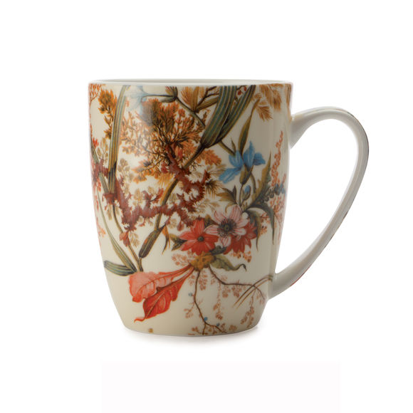 Mug Cottage Blossom en porcelaine Bone China 40cl