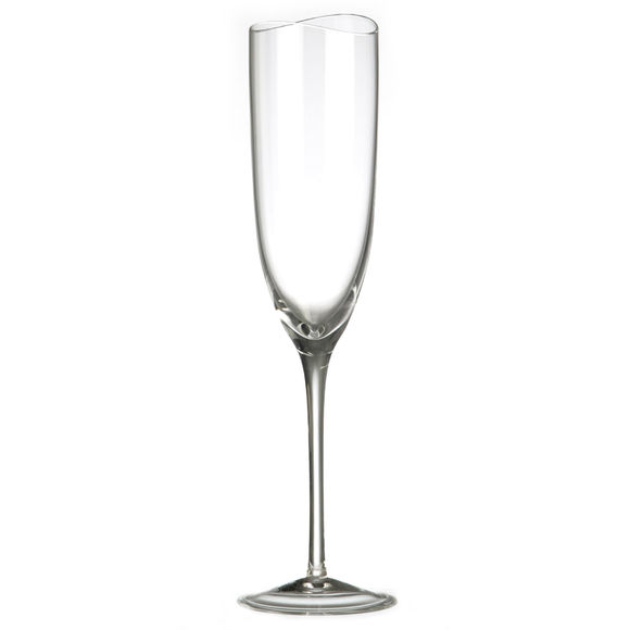 Flûte à champagne en verre soufflé bouche 20cl