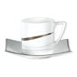 Paire-tasse thé 22cl en porcelaine bone-china