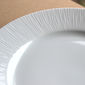 Assiette plate en porcelaine 26,5cm