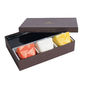 Coupelles en faïence 26x9cm + plateau - Coffret