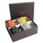 Mugs en faïence motifs assortis 28cl - Coffret de 4