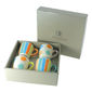 Mugs à pois en faïence 25cl - Coffret de 4