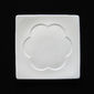 Assiette plate en porcelaine 25cm
