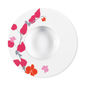 Assiette creuse motifs fleurs en porcelaine 29cm