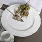 Plat rond plat en porcelaine 32cm