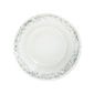 Assiette creuse blanche en grès 16cm