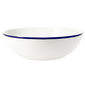 Saladier en porcelaine filet bleu 25cm