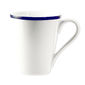 Mug en porcelaine filet bleu 30cl