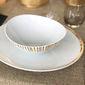 Assiette creuse en porcelaine 17cm