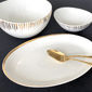 Plat ovale en porcelaine 34x24cm