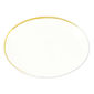 Plat ovale en porcelaine 34x24cm