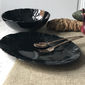 Plat ovale en porcelaine 33x25cm