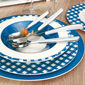 Assiette creuse en porcelaine 24cm