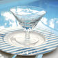 FRESHNESS STRIPE turquoise assiette plate