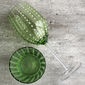 Verre à vin en verre soufflé bouche anis 40cl