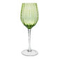 Verre à vin en verre soufflé bouche anis 40cl
