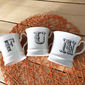 Mug en porcelaine 30cl - Lettre U