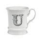 Mug en porcelaine 30cl - Lettre U