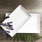 Plat rectangulaire en porcelaine 27,5x16cm