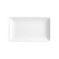Plat rectangulaire en porcelaine 27,5x16cm