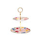 Plat sur pied en porcelaine 30cm