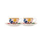Set de 2 P/T Café en porcelaine 8,5cl