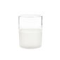 Gobelet bas blanc en verre 36cl