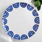 Plat rond en faïence 36,5cm