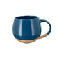 Mug bleu pétrole en grès 45cl