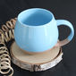 Mug bleu ciel en grès 45cl