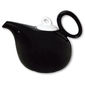 Théière noire en porcelaine 1L