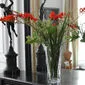 Vase en verre ht.30cm