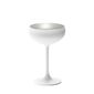 Coupe à champagne blanc argent 23cl