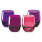 Gobelets bas en verre rose 30cl - Lot de 4