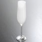 Flûte à champagne en verre blanc 19cl