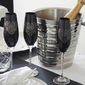 Flûte à champagne en verre noir 21cl