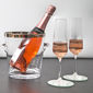 Flûte à champagne filet platine 21cl