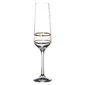 Flûte à champagne filet platine 21cl